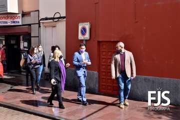 Telde visibiliza su lucha por la igualdad con acciones de sensibilización y concienciación en el 8-M/Francisco Javier Santana y TA.